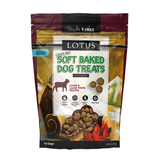 Lamb Recipe Soft Baked Dog Treats | Lotus