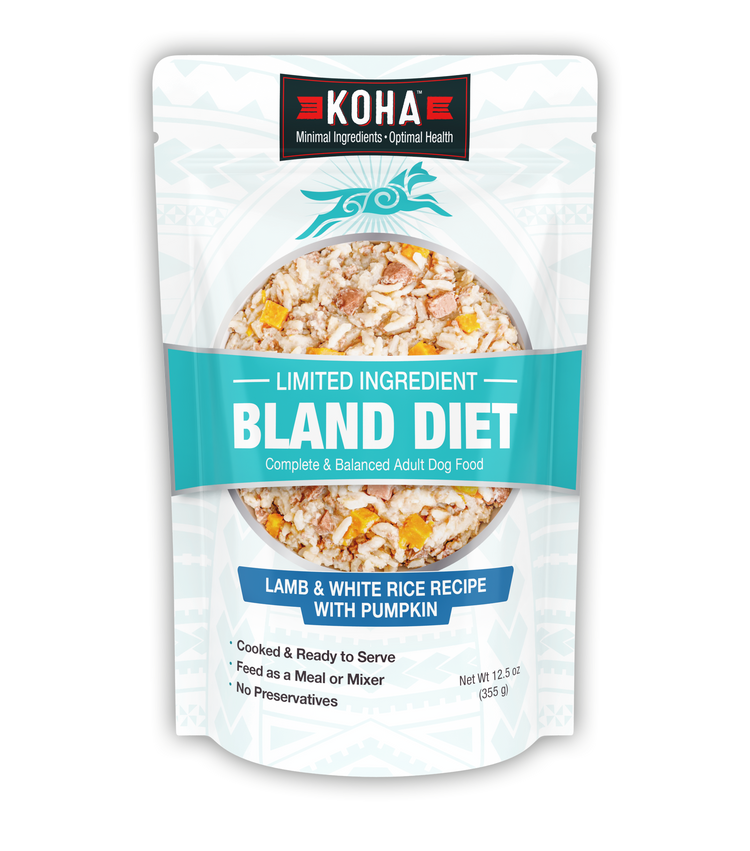 KOHA Limited Ingredient Bland Diet Lamb & White Rice Recipe for Dogs
