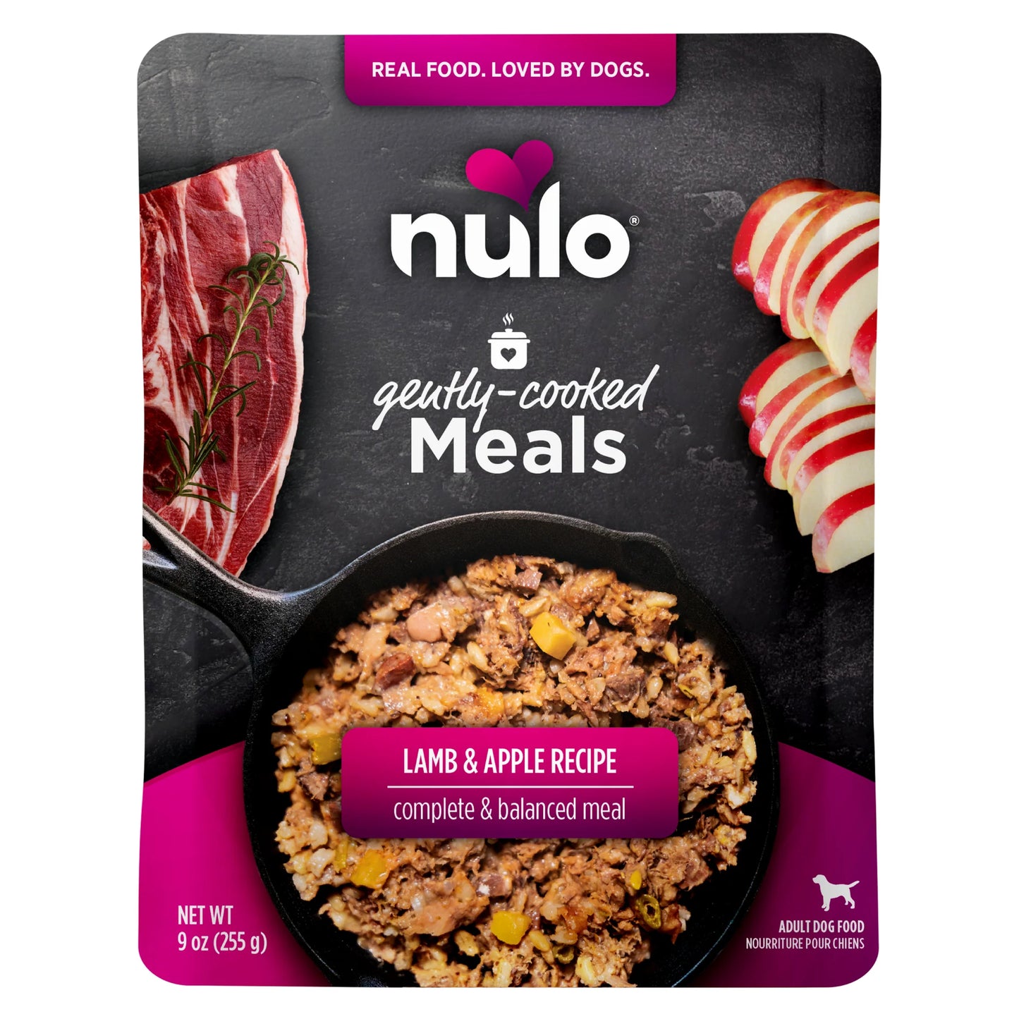 Nulo Gently Cooked Lamb & Apple Dog Food Pouch