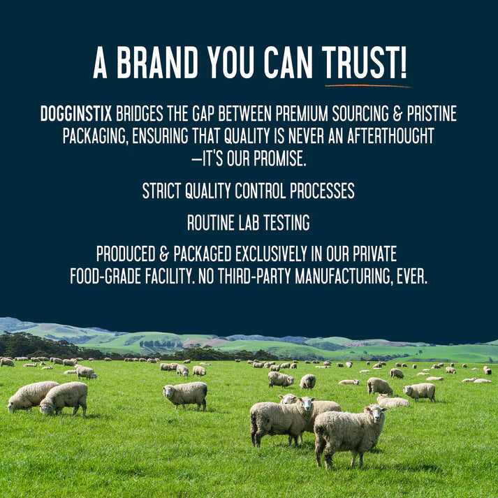 DogginStix Braided Lamb Collagen