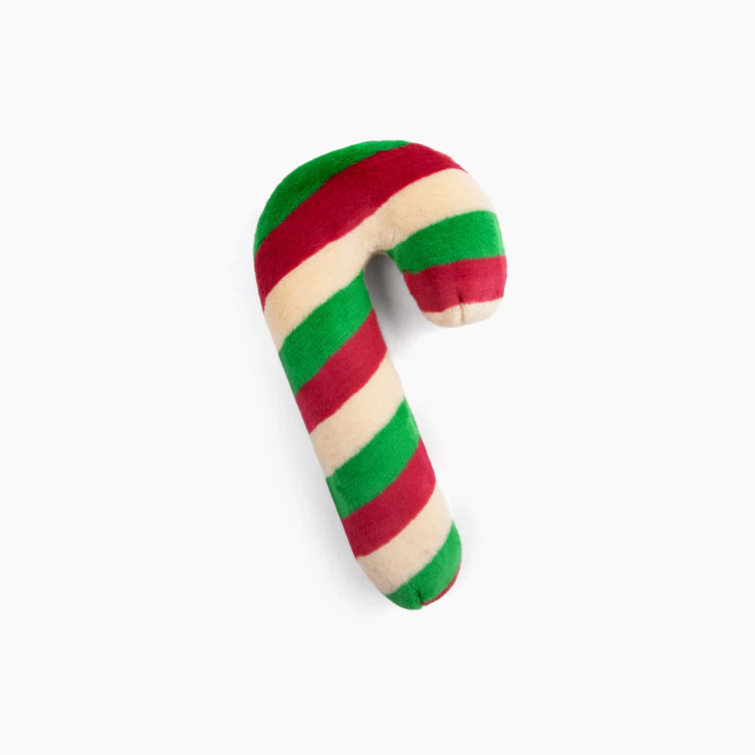 Fluff & Tuff Candy Cane Plush Toy