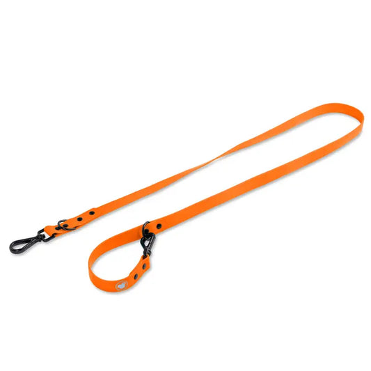 Orange Biothane Leash by The Modern Dog Company