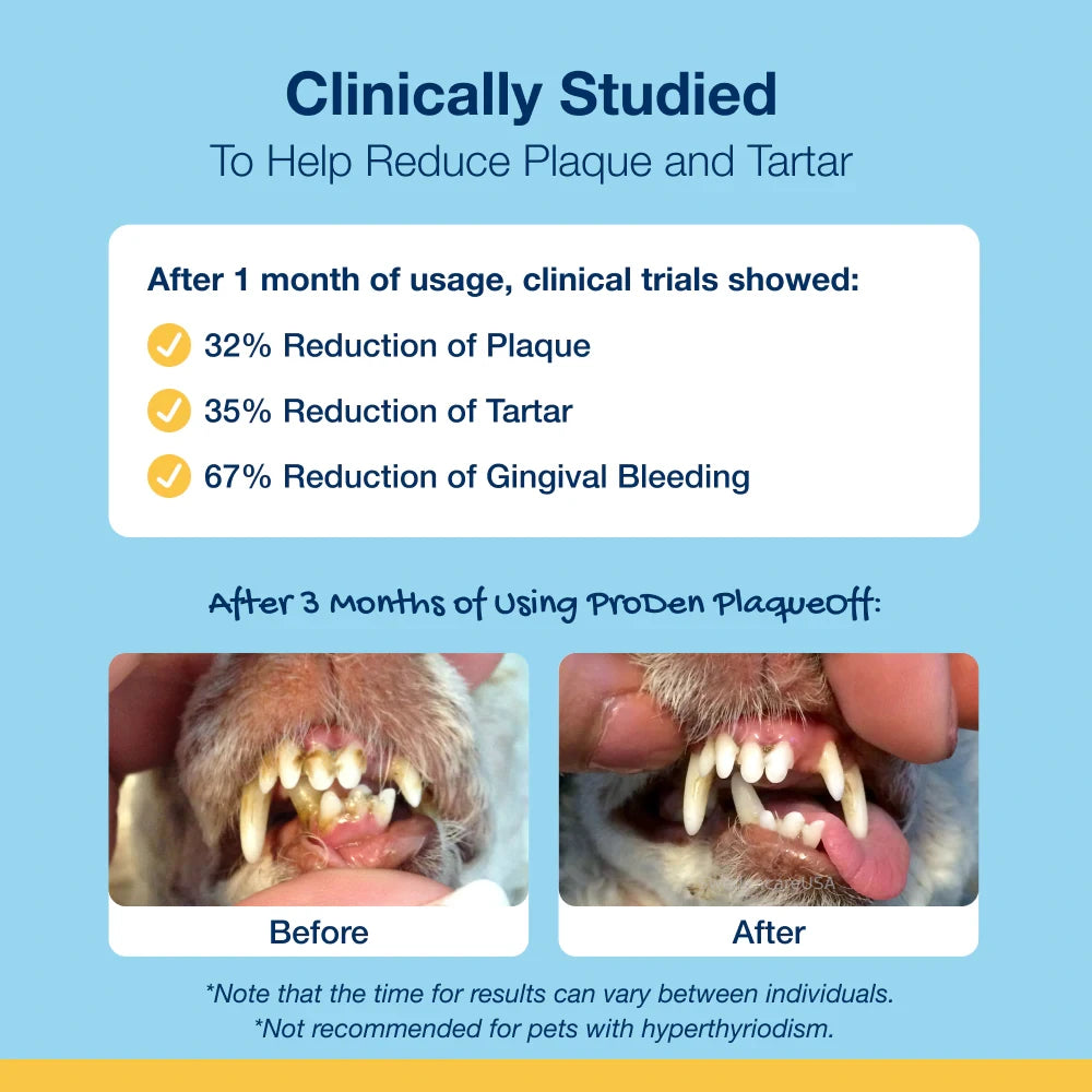 ProDen PlaqueOff System™ Mini Dental Care Bones- Peanut Butter & Bacon
