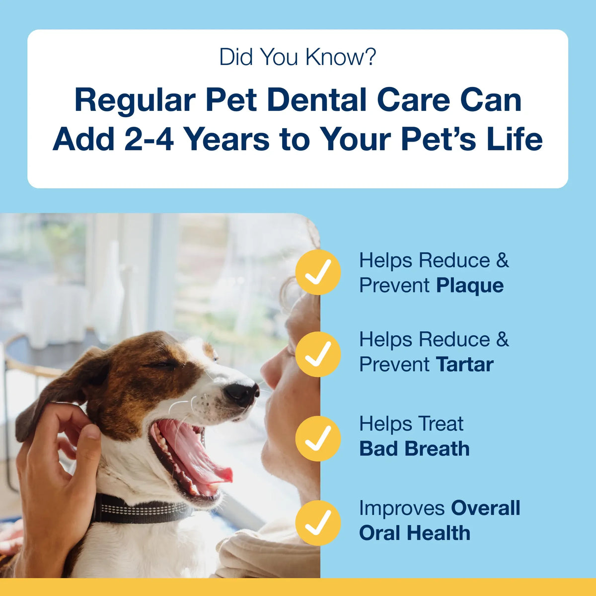 ProDen PlaqueOff System™ Mini Dental Care Bones- Peanut Butter & Bacon
