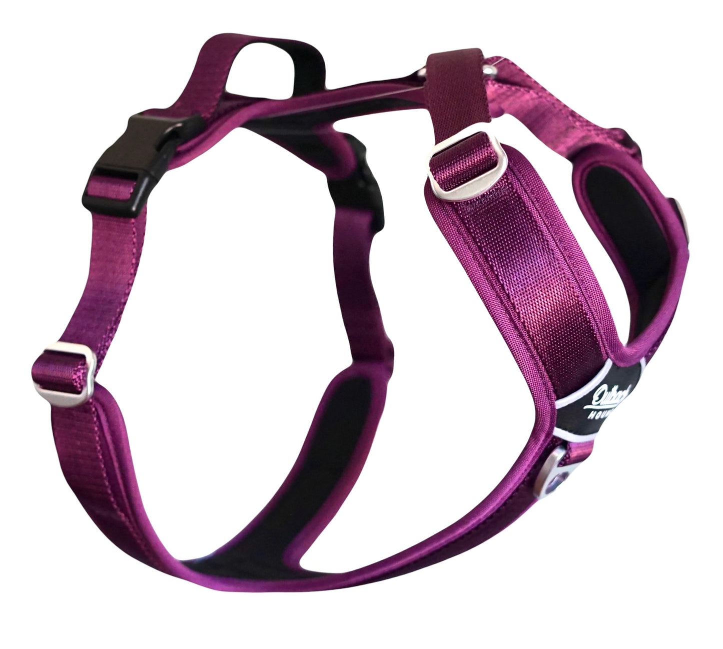 UPGRADED Outback Hound Plum - Ultra Lite Comfort Harness