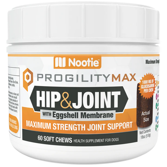 Progility Max Hip & Joint Chews | with Eggshell Membrane