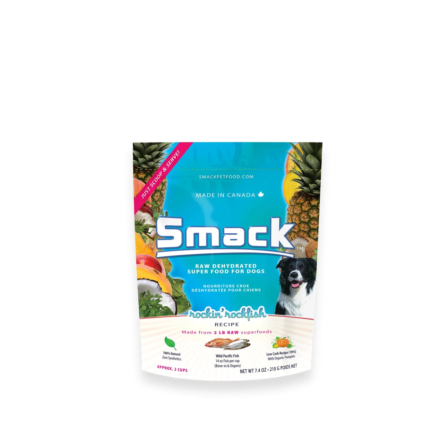 Rockin' Rockfish Dehydrated Raw Food | SMACK