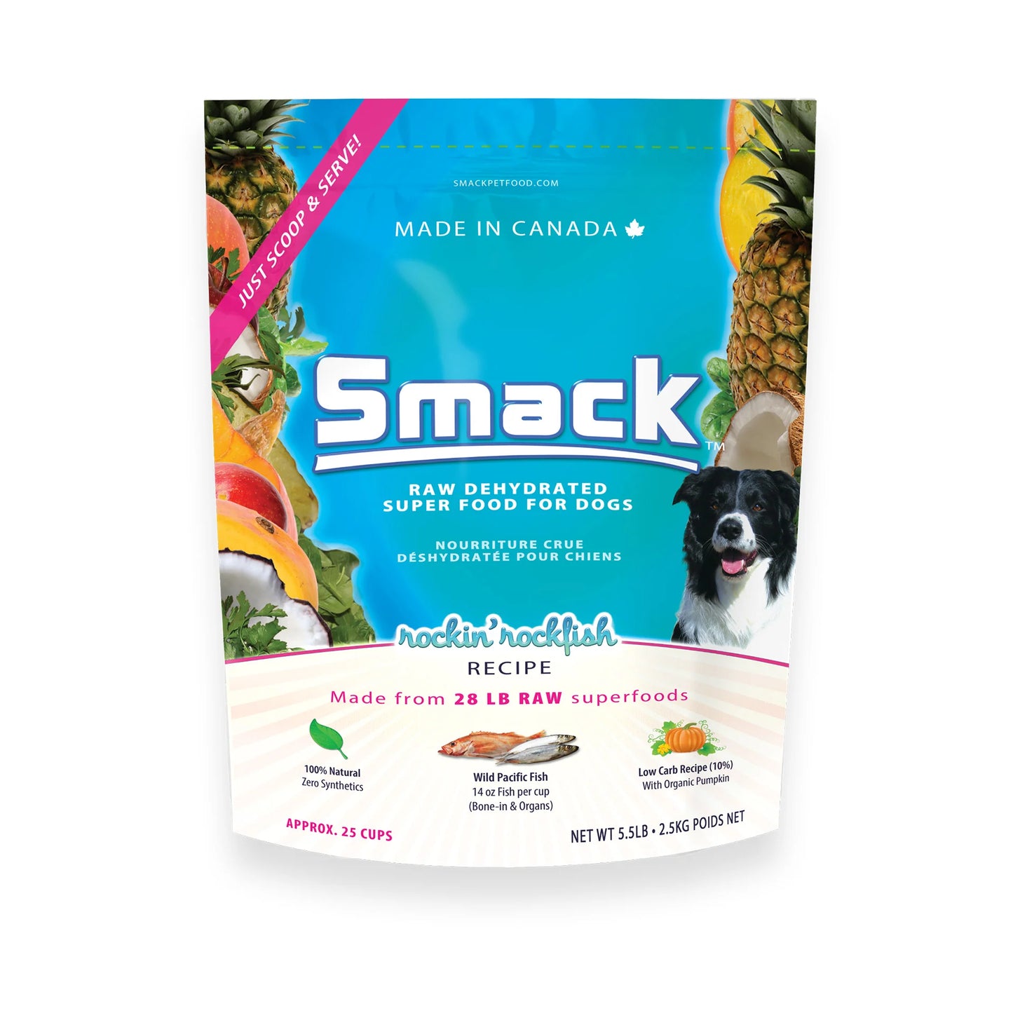 Rockin' Rockfish Dehydrated Raw Food | SMACK