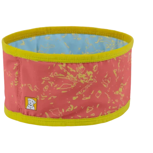 Swamp Cooling Neck Gaiter Salmon Pink & Blue Mist | Ruffwear