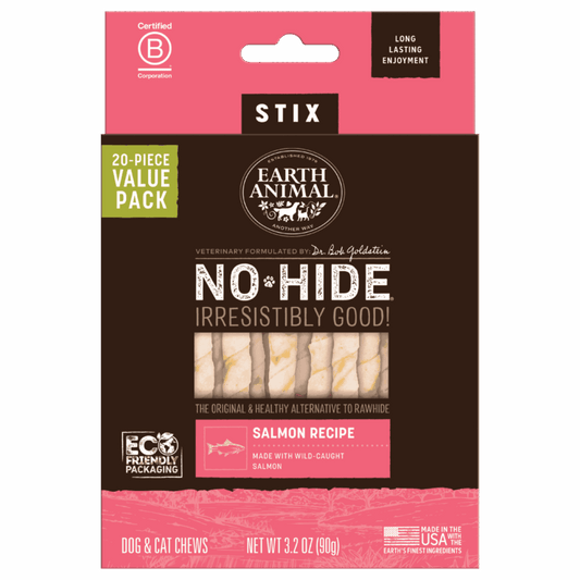 Packaged No-Hide: Salmon Chews