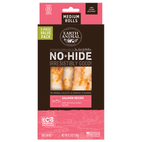 Packaged No-Hide: Salmon Chews