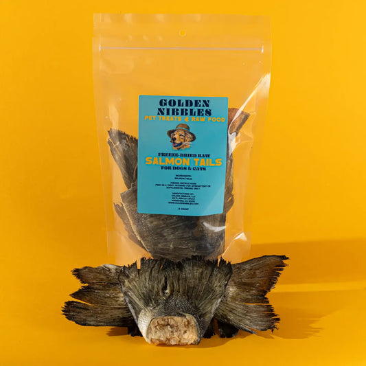 Salmon Tails Freeze Dried Chews