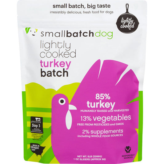 Smallbatch Lightly Cooked: Turkey Recipe