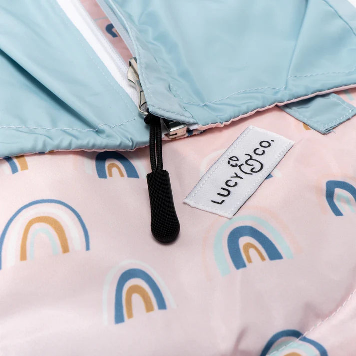In The Clouds Reversible Raincoat | Lucy & Co