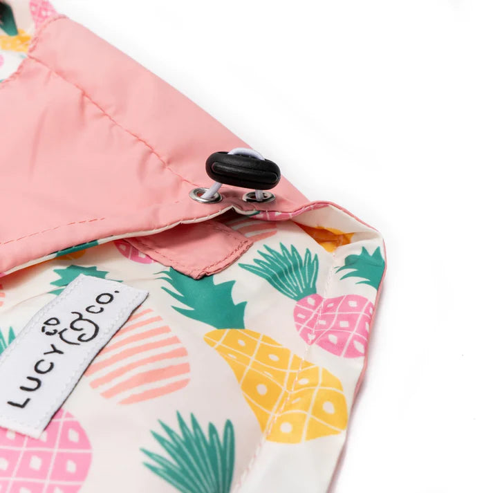 Poolside Chillin Reversible Raincoat | Lucy & Co