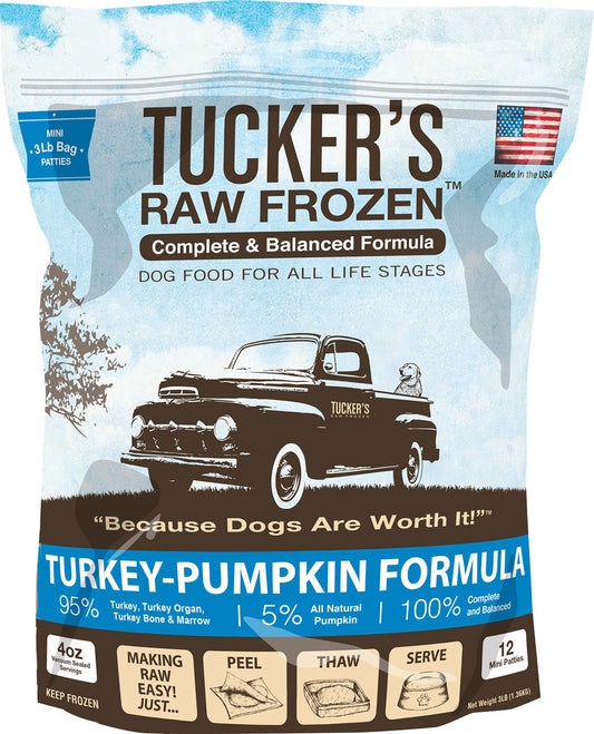 Tuckers Raw Food, Turkey-Pumpkin Formula
