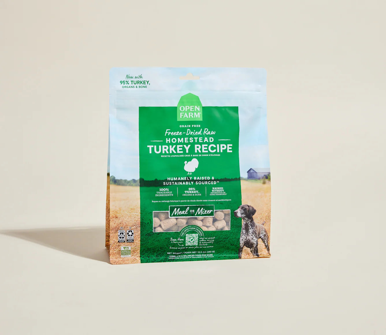 Open Farm Freeze Dried Raw Morsels, Homestead Turkey