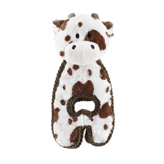 Cuddle Tugs Plush Cow | Outward Hound