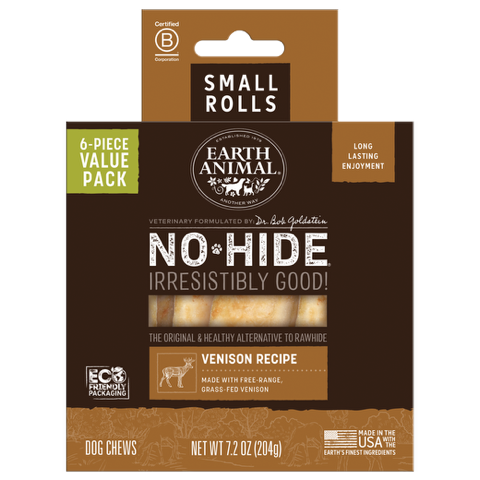 Packaged No-Hide: Venison Chews