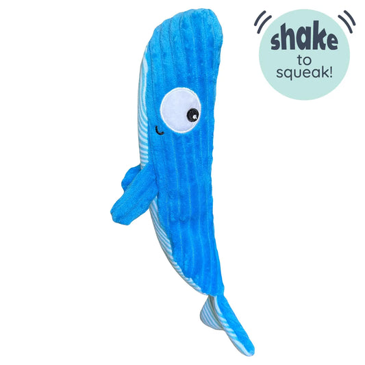 Fetchies Wilma Whale Dog Toy