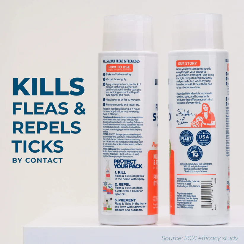 Wondercide Cederwood Flea & Tick Shampoo