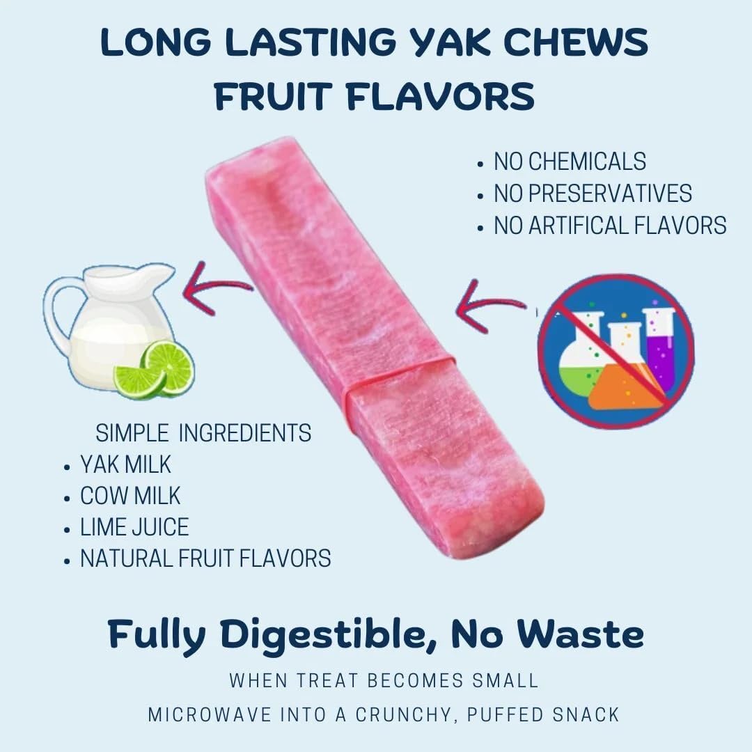 Flavored Yak Cheese Chews Variety Pack